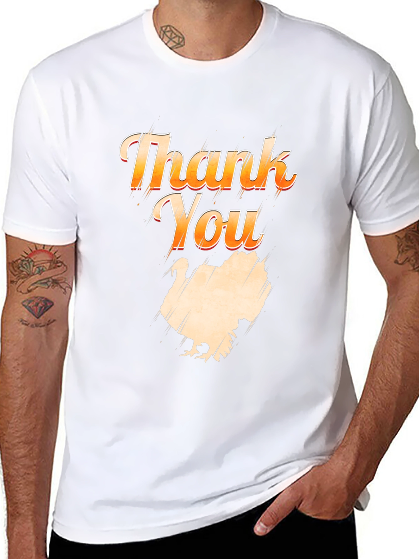 Thank You Turkey Graphic Tee