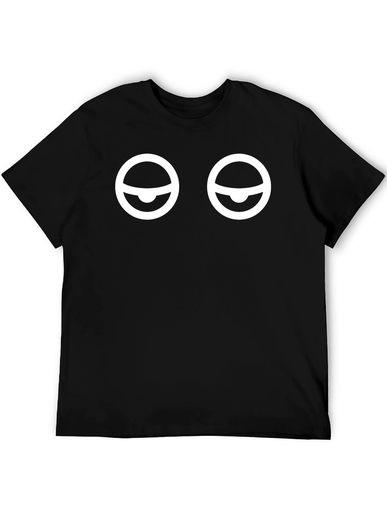 Minimalist Sleepy Eyes Graphic T-Shirt