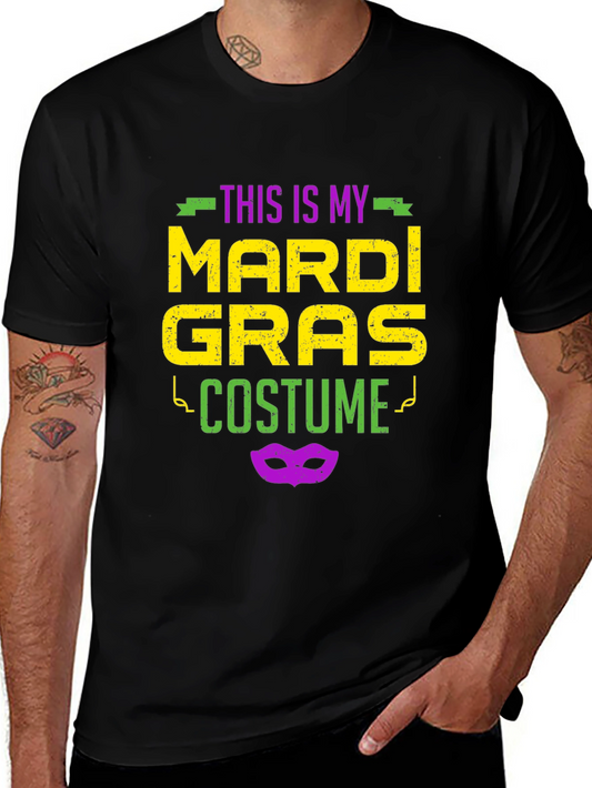 Mardi Gras Costume Graphic T-Shirt
