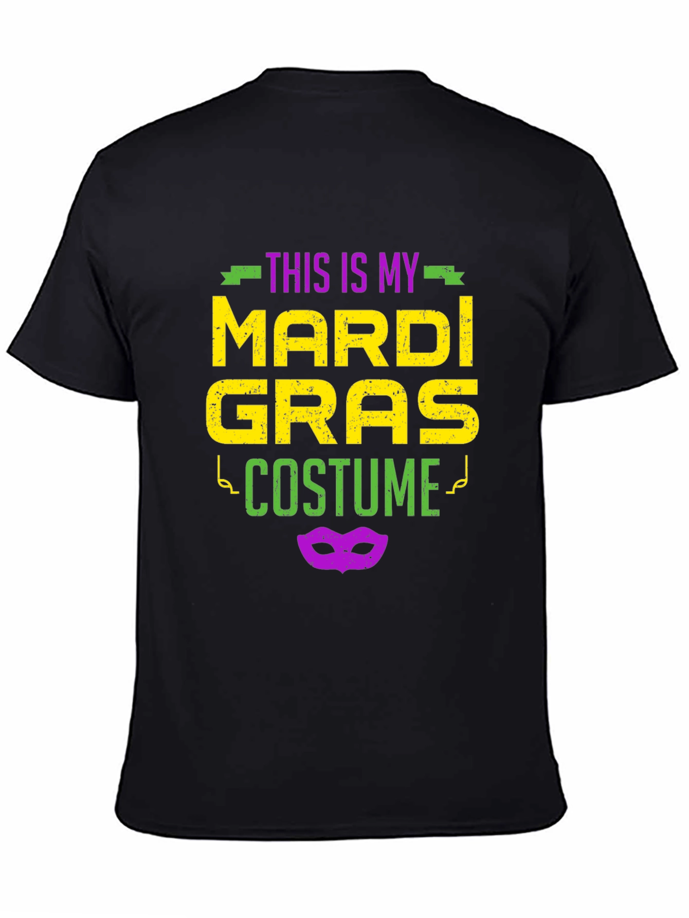 Mardi Gras Costume Graphic T-Shirt