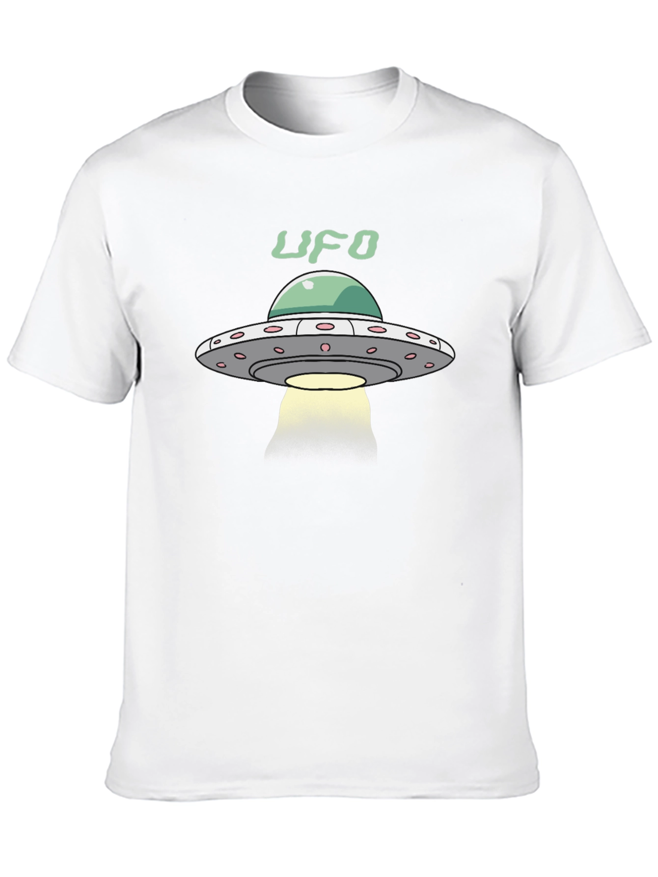 UFO Graphic Black T-Shirt