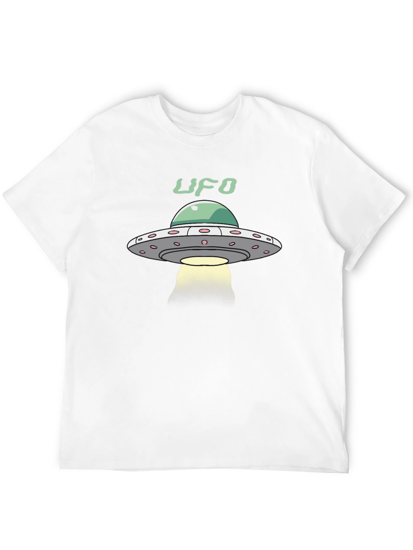 UFO Graphic Black T-Shirt