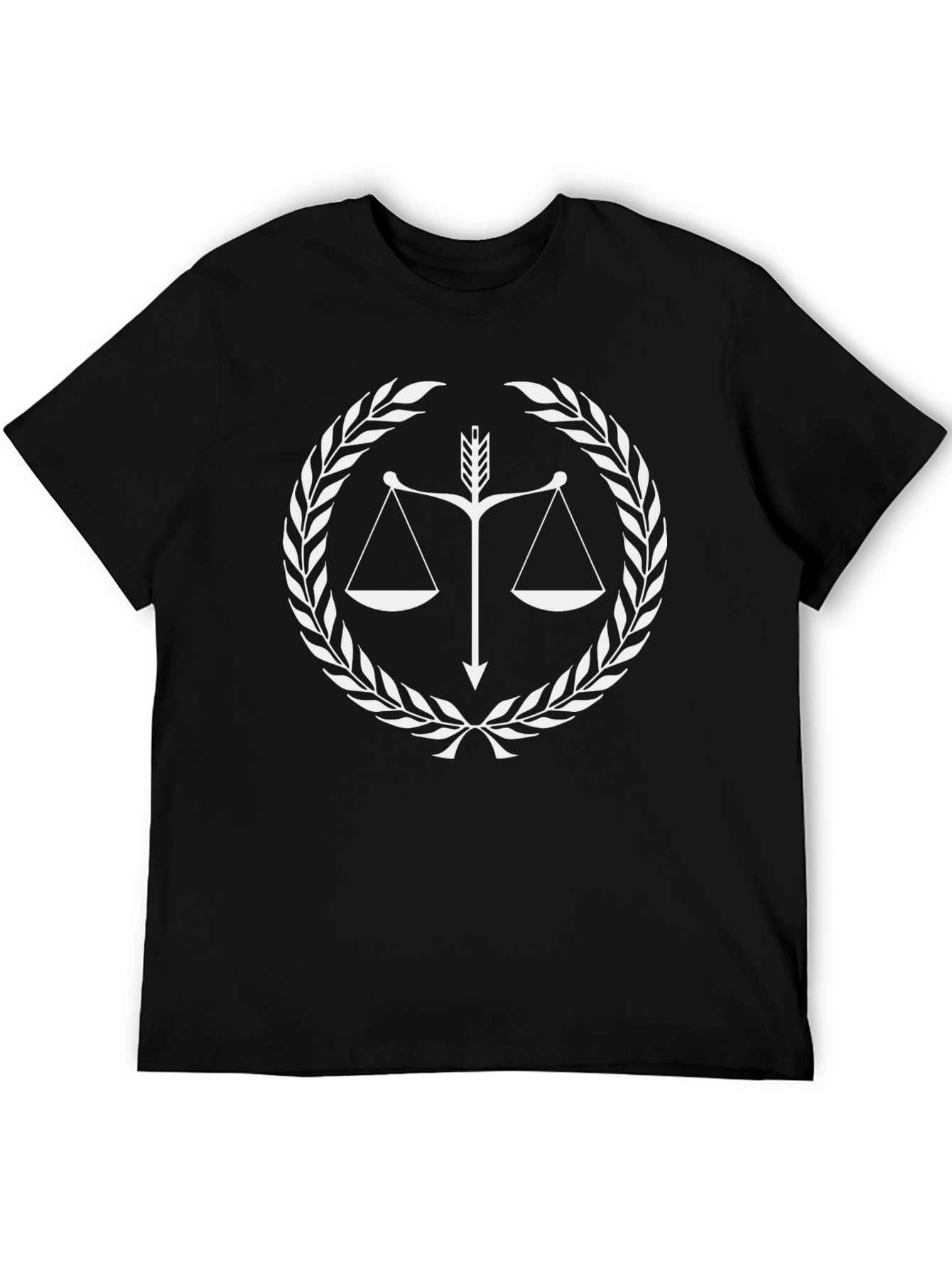 Scales of Justice T-Shirt - Law Symbol Tee