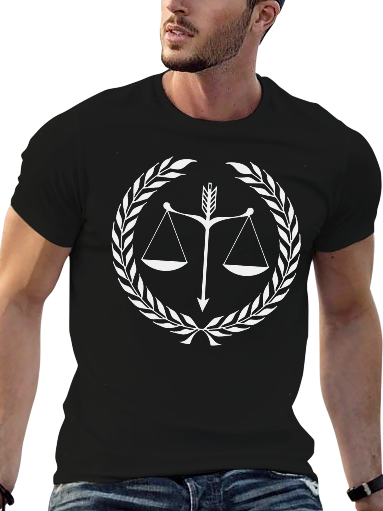 Scales of Justice T-Shirt - Law Symbol Tee