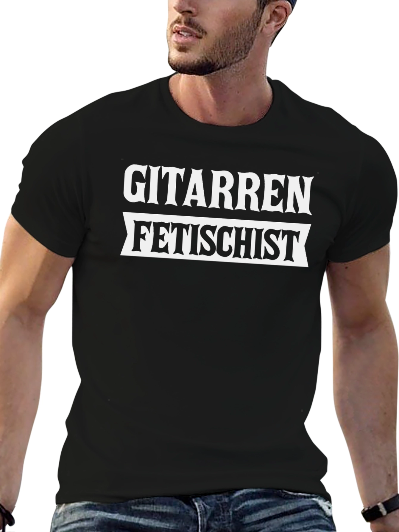 Gitarren Fetischist Novelty Graphic Tee