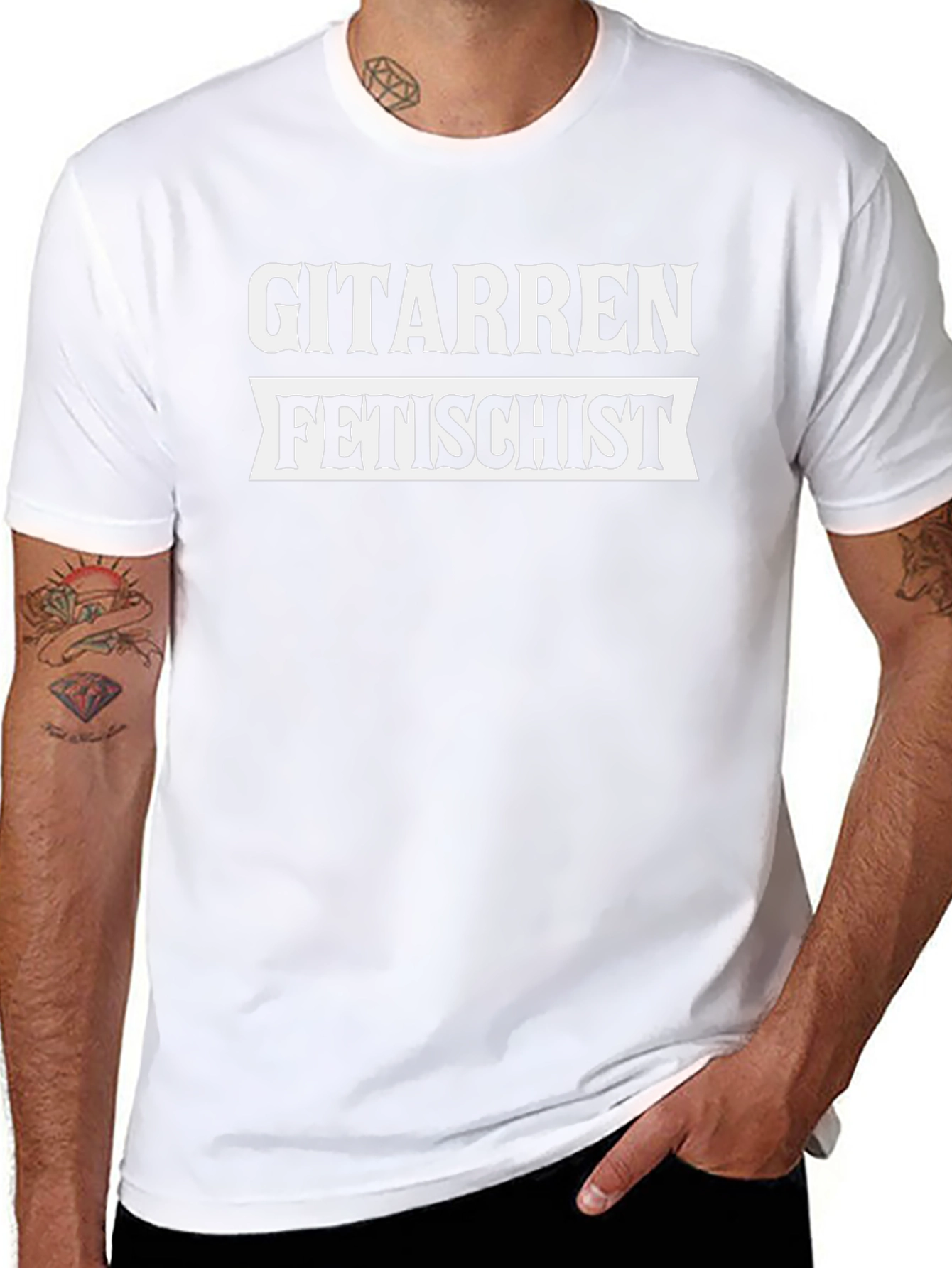 Gitarren Fetischist Novelty Graphic Tee