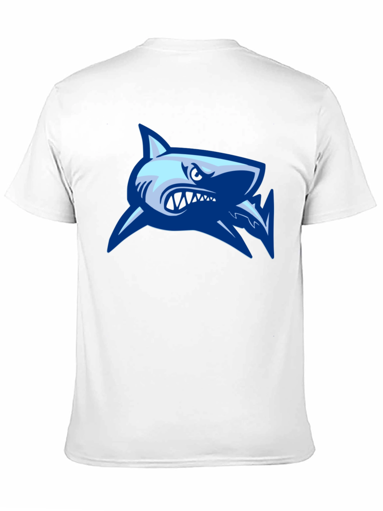 Cool Shark Graphic Black T-Shirt