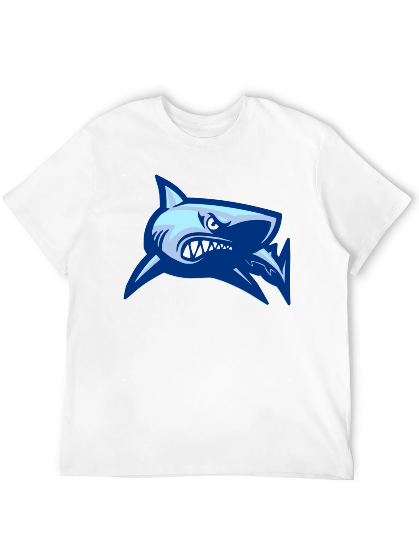 Cool Shark Graphic Black T-Shirt