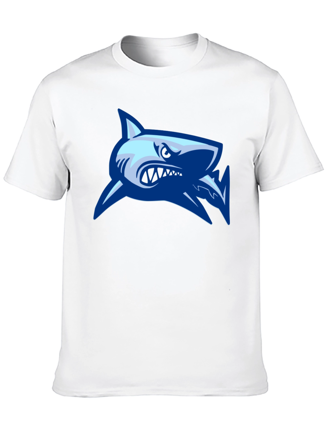 Cool Shark Graphic Black T-Shirt
