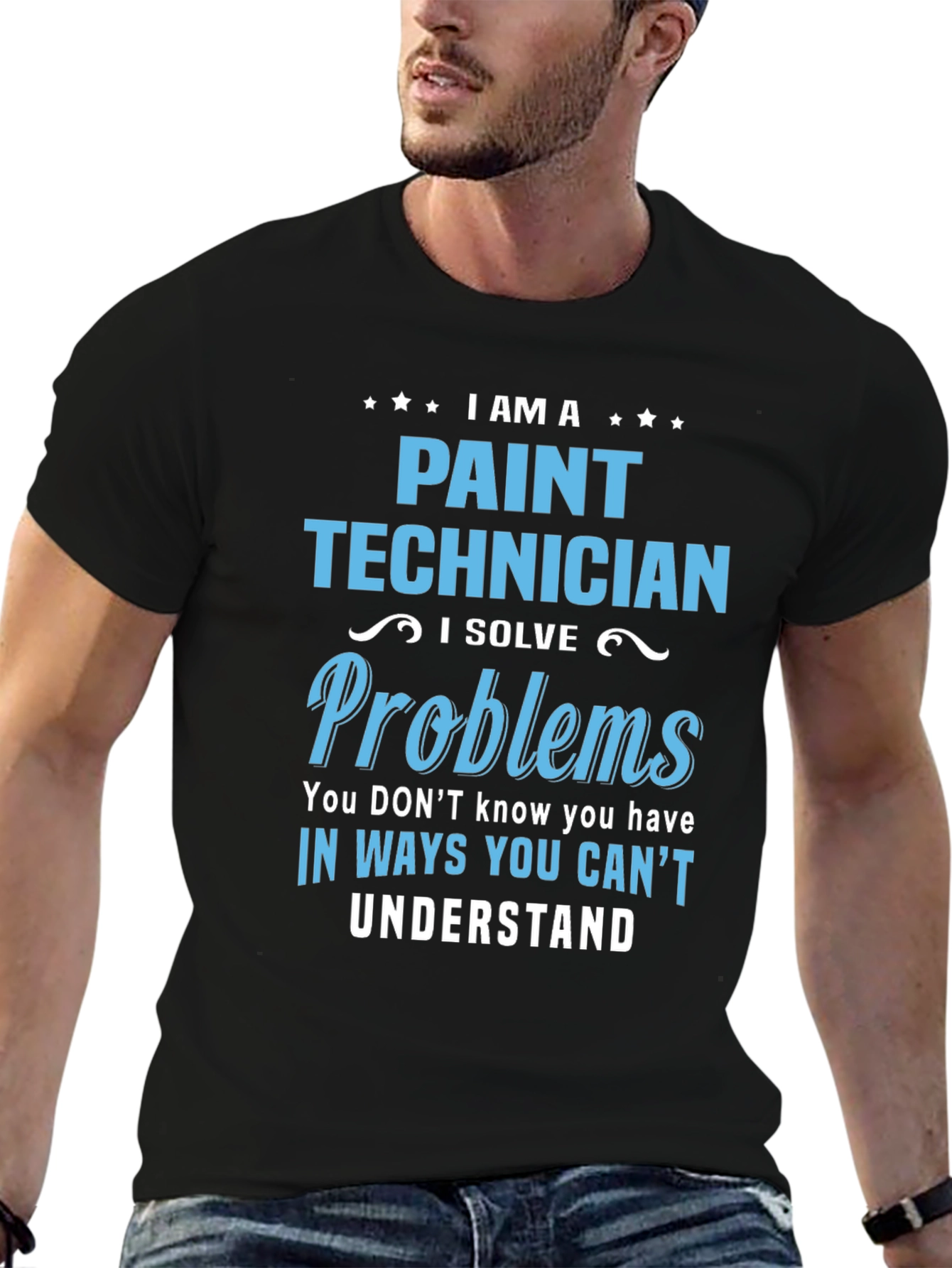 Paint Technician T-Shirt - I Solve Problems