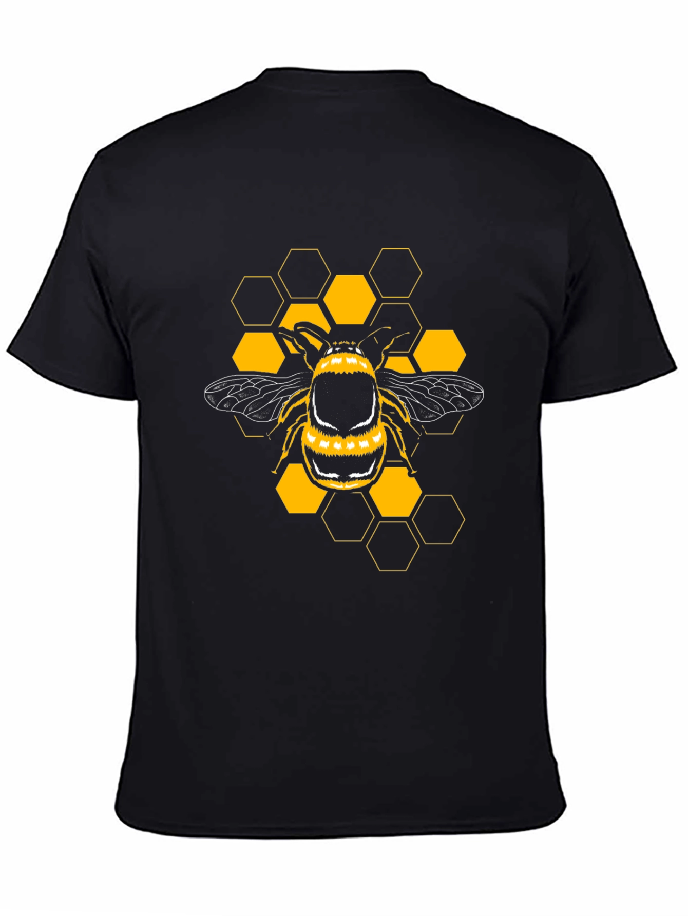 Bee Graphic Black T-Shirt
