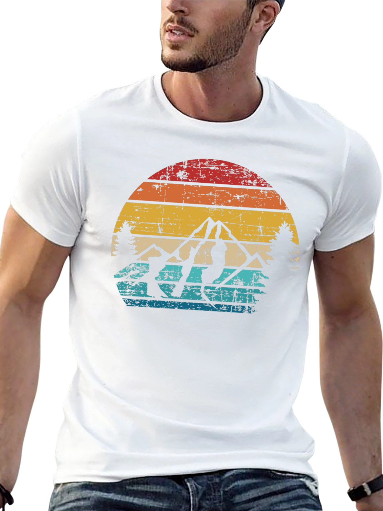 Retro Mountain Climber T-Shirt