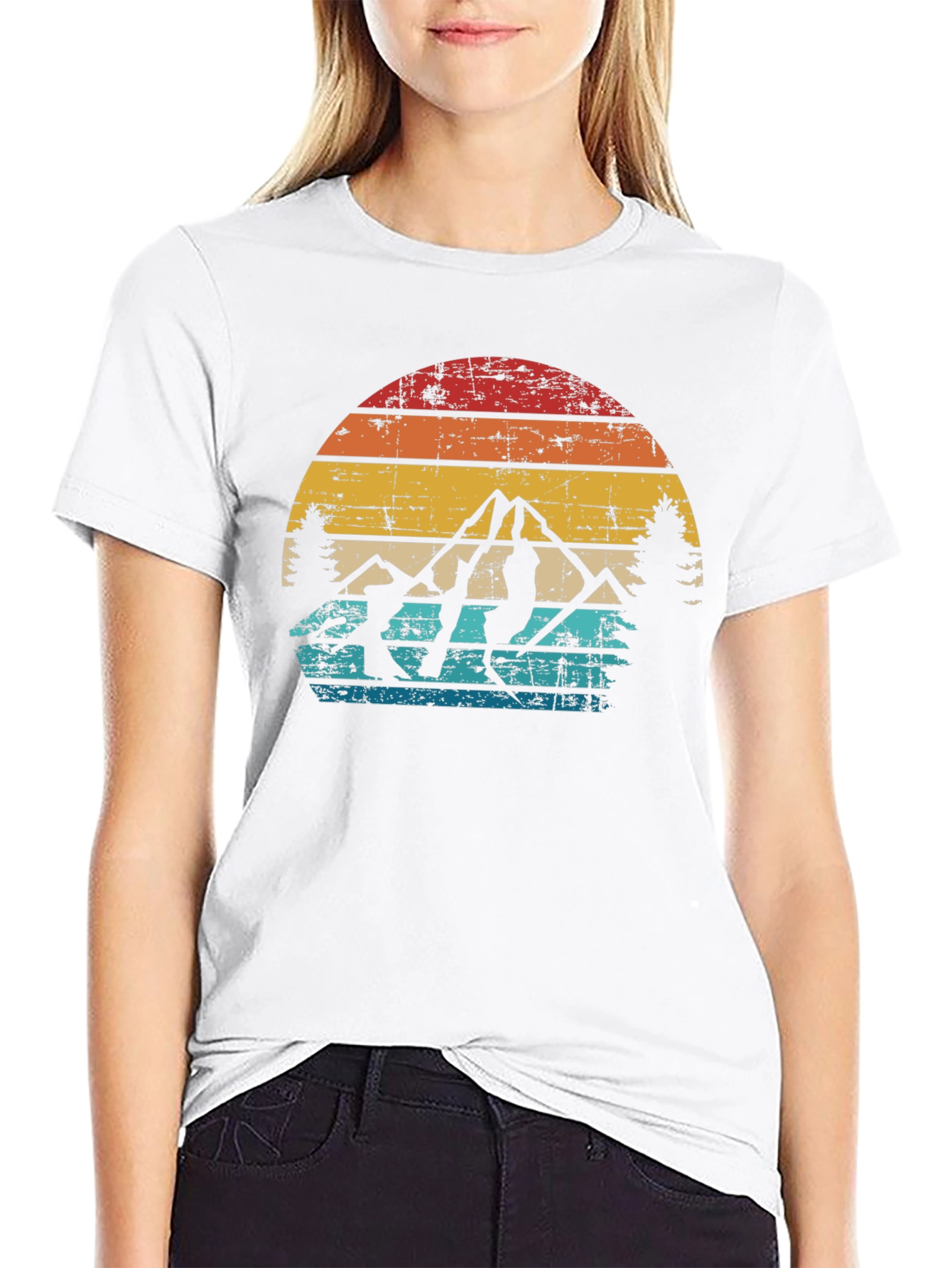 Retro Mountain Climber T-Shirt