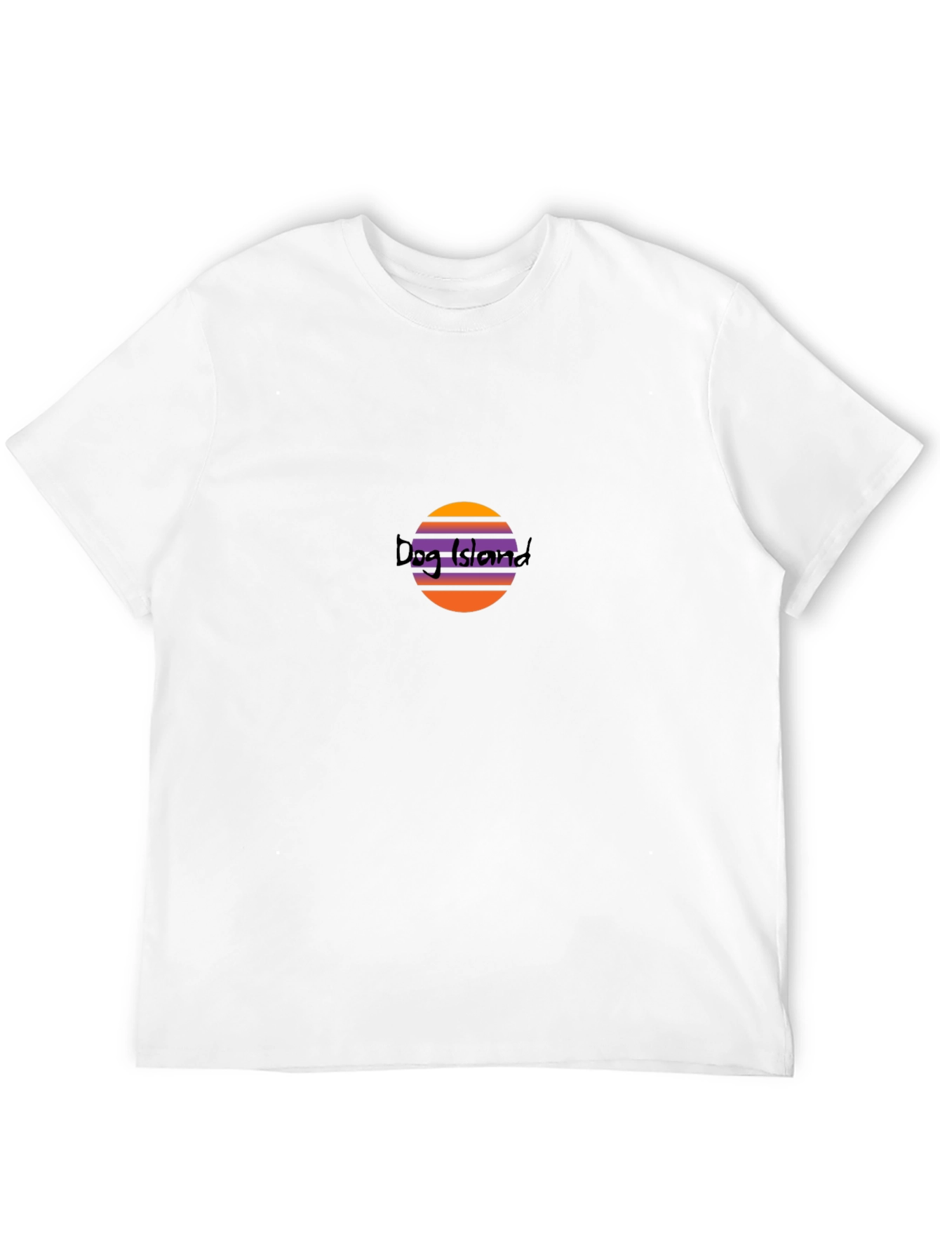 Dog Island Sunset T-Shirt - Soft Black Tee