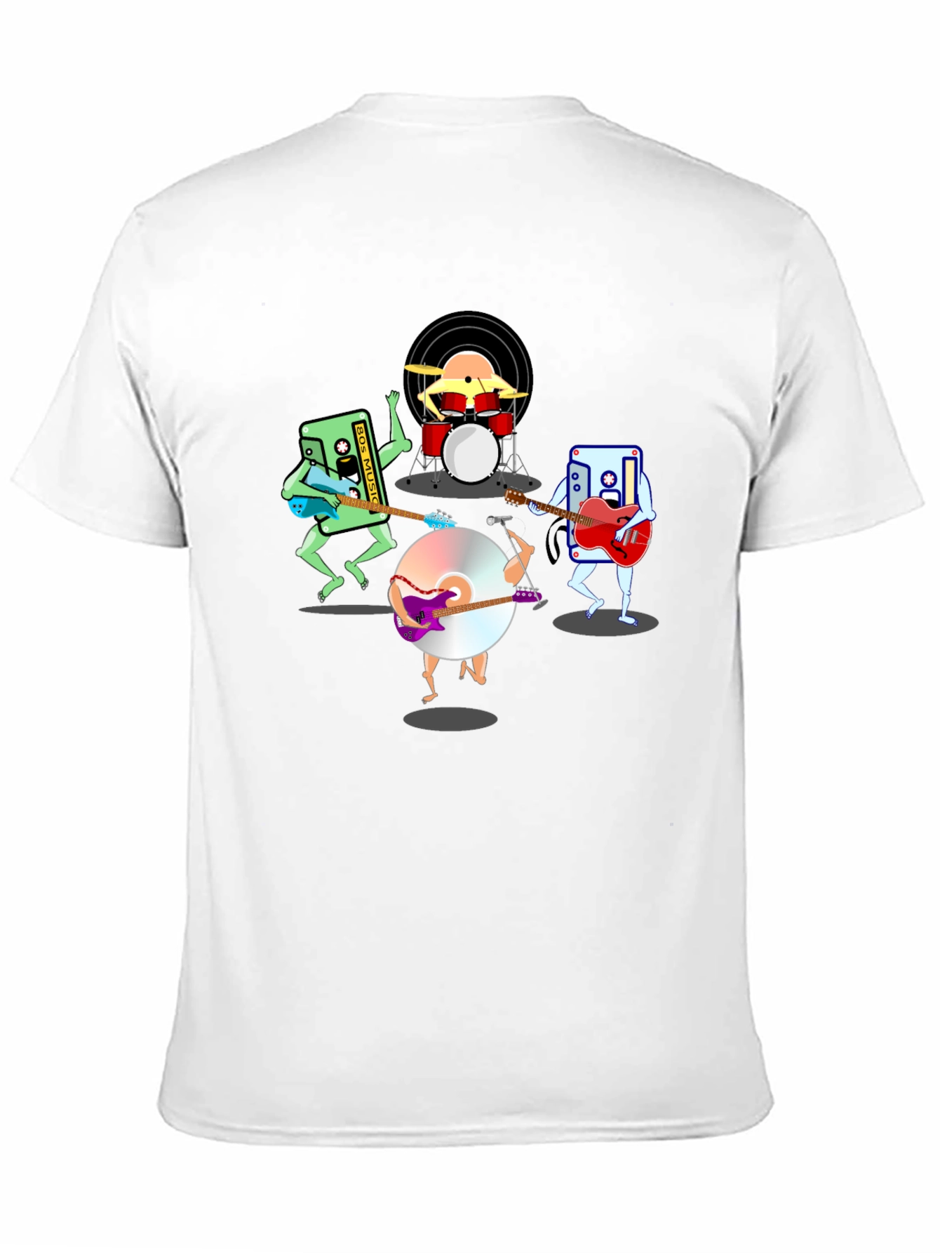 Retro Music Band Graphic T-Shirt