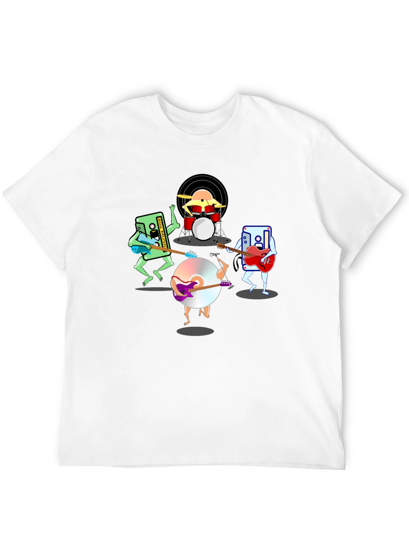 Retro Music Band Graphic T-Shirt