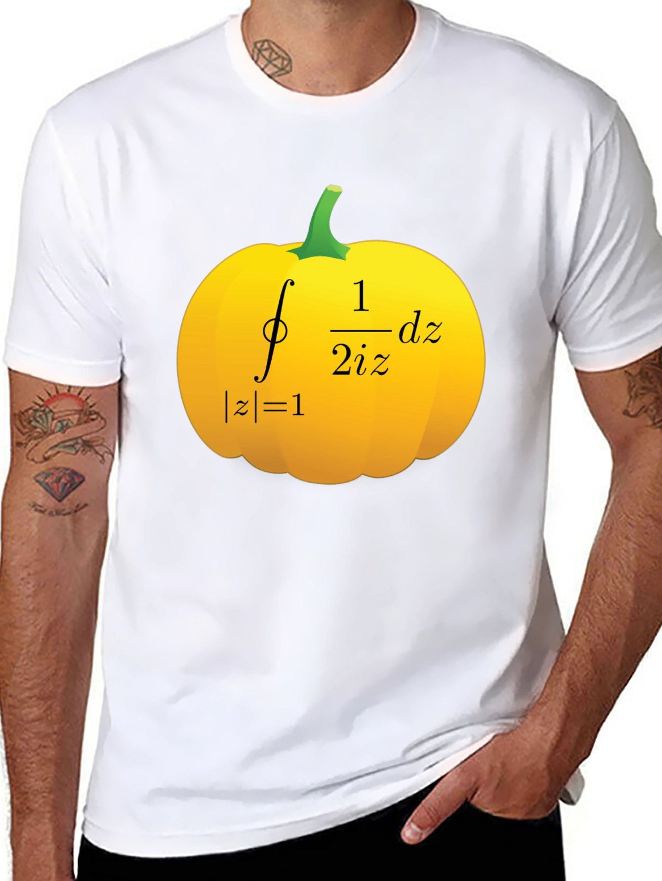 Pumpkin Math T-Shirt: Cauchys Integral Formula