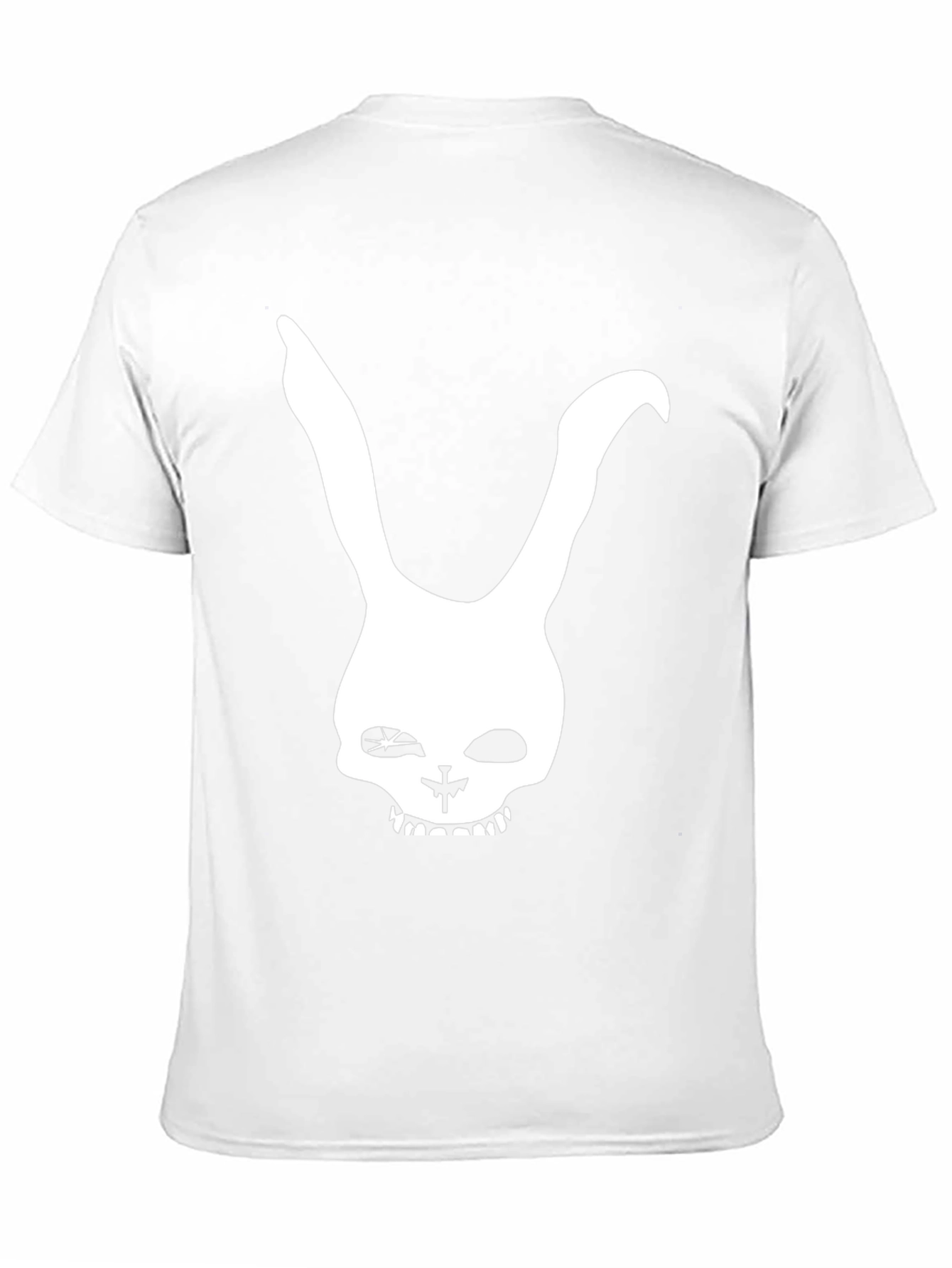 Black Bunny Skull Graphic Tee