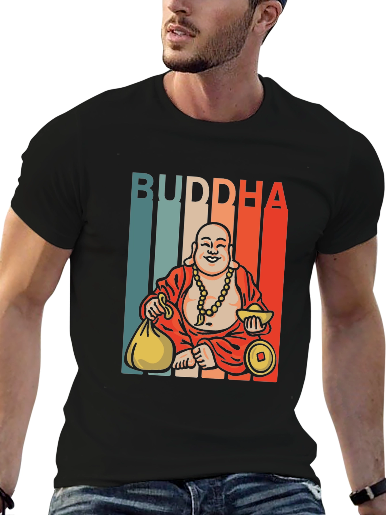 Retro Buddha T-Shirt