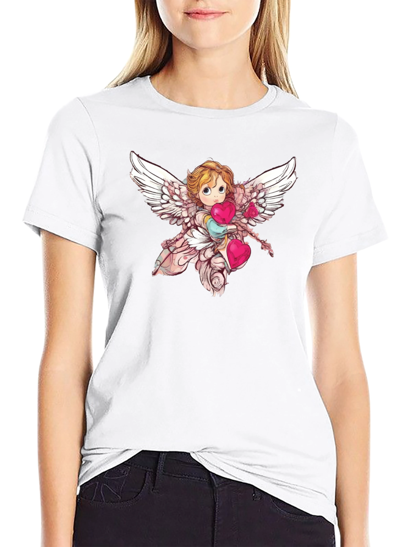 Cupids Heart Arrow T-Shirt