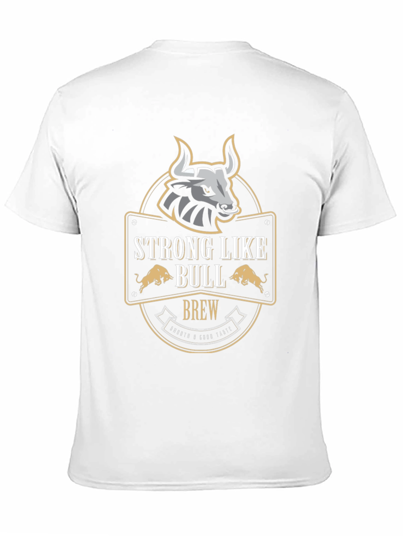 Strong Like Bull Brew Graphic Tee - Black
