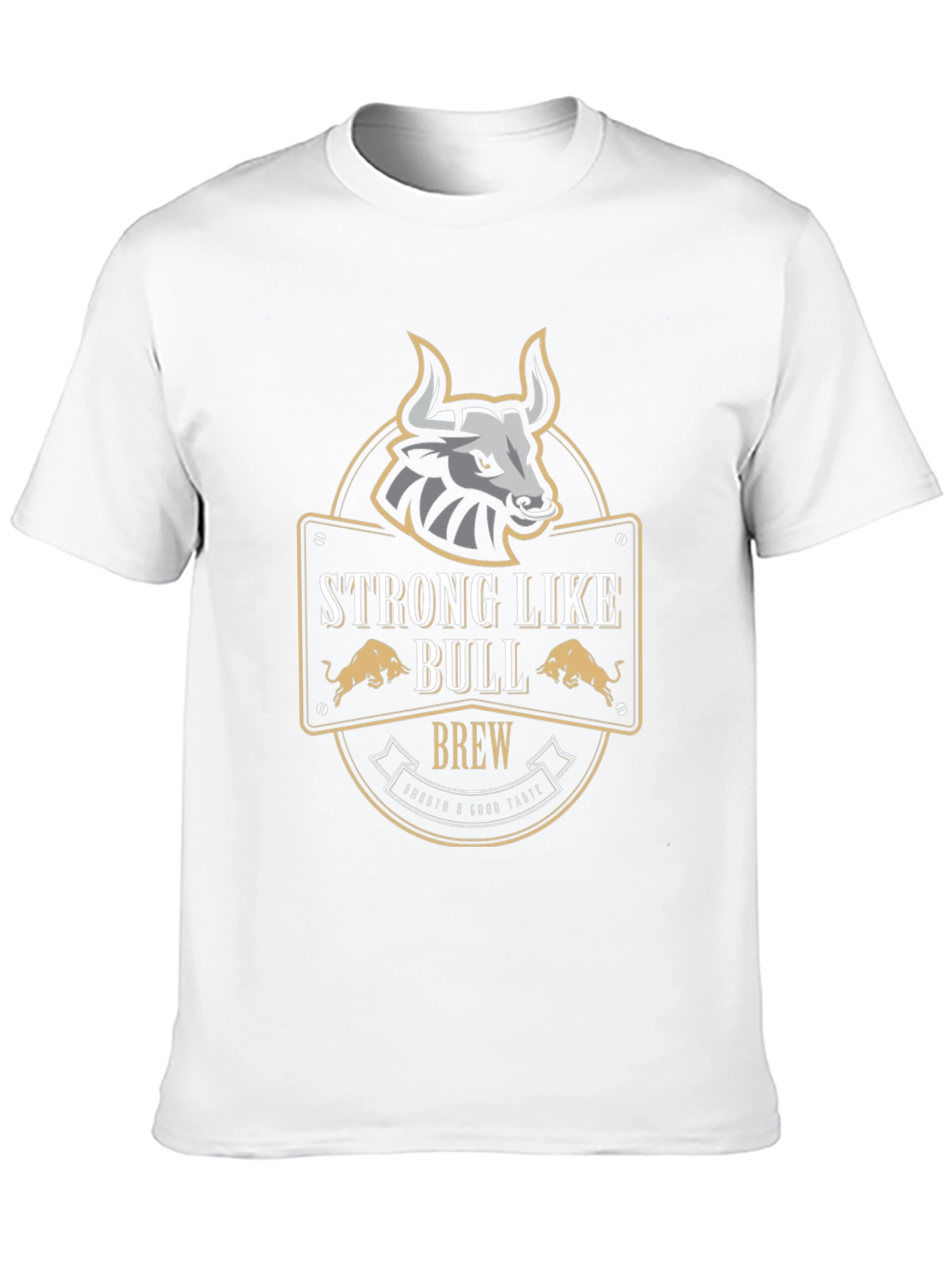 Strong Like Bull Brew Graphic Tee - Black