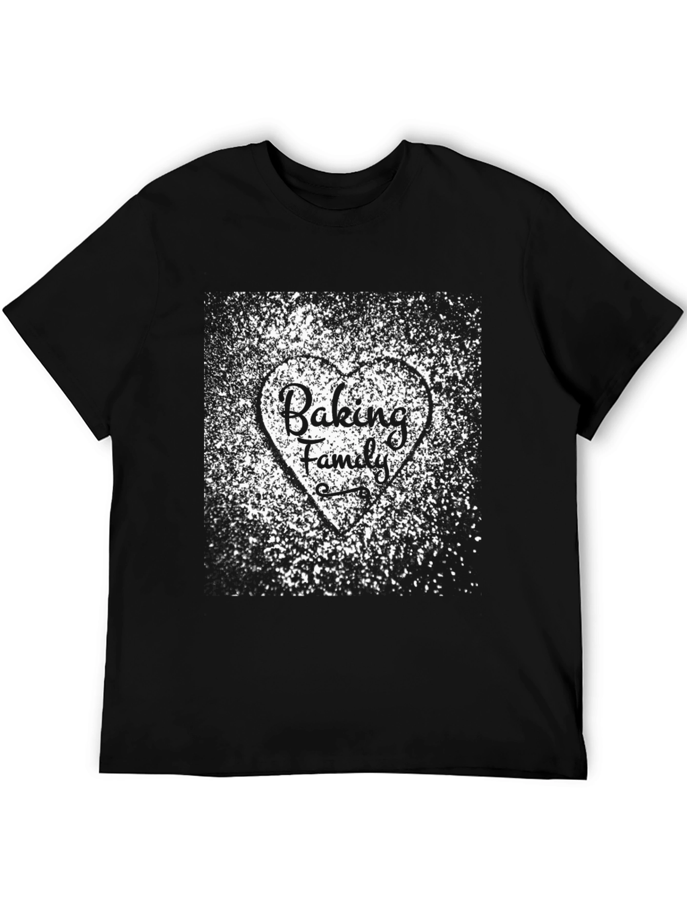 Baking Family Black T-Shirt
