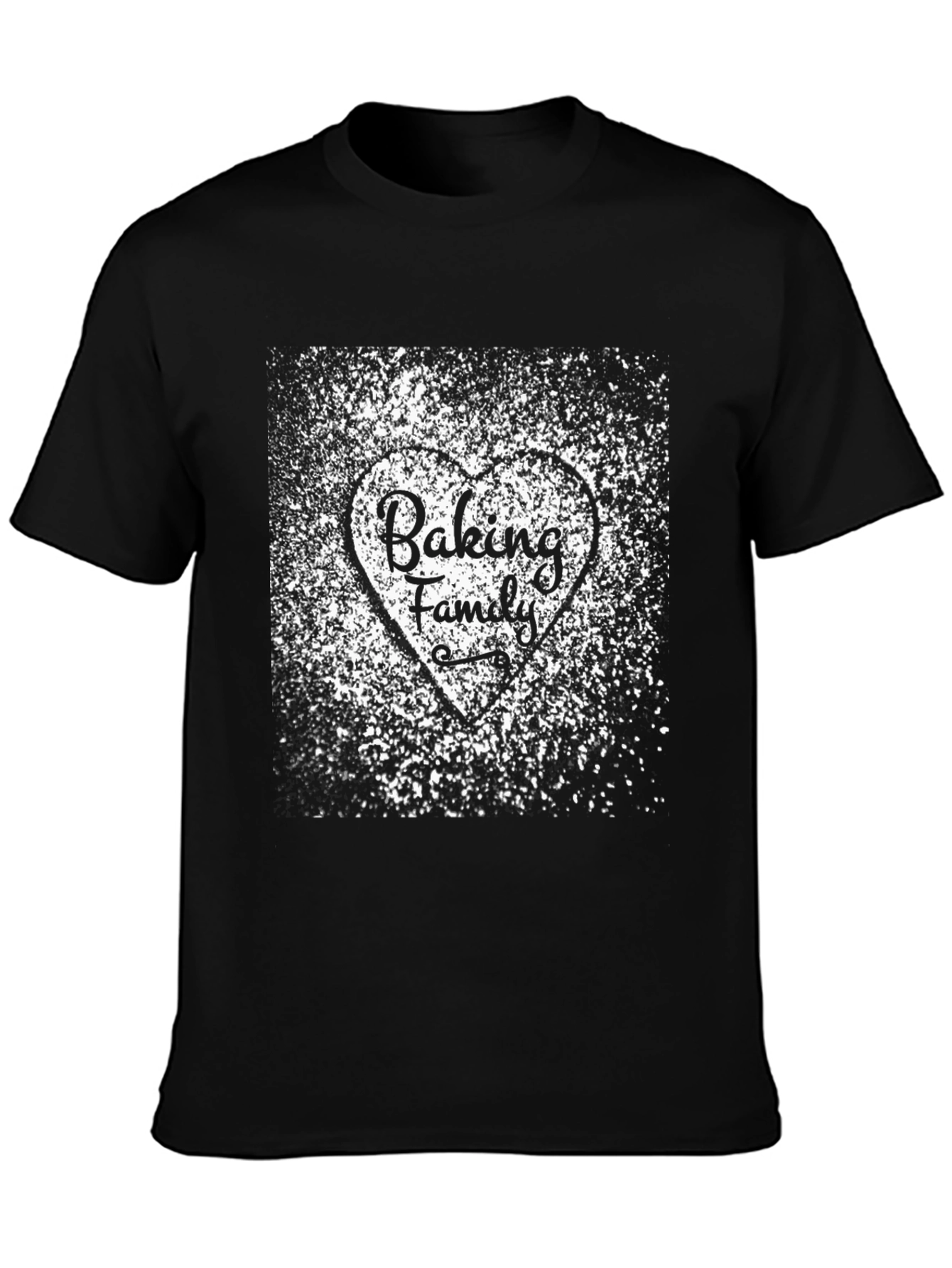 Baking Family Black T-Shirt