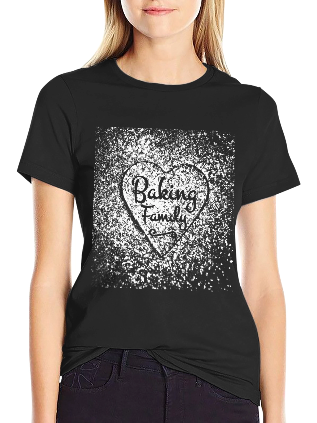 Baking Family Black T-Shirt