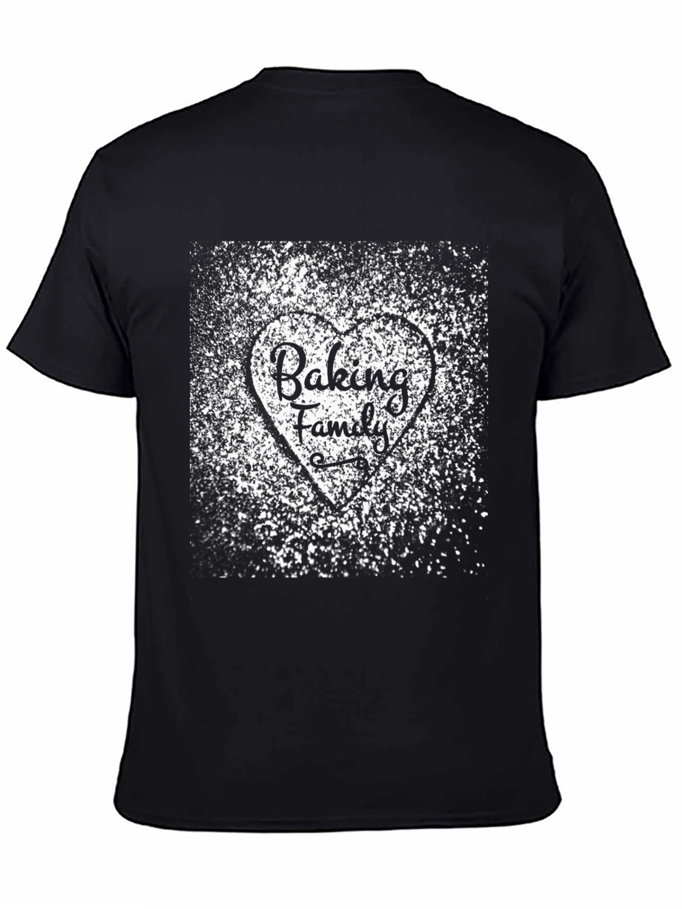 Baking Family Black T-Shirt