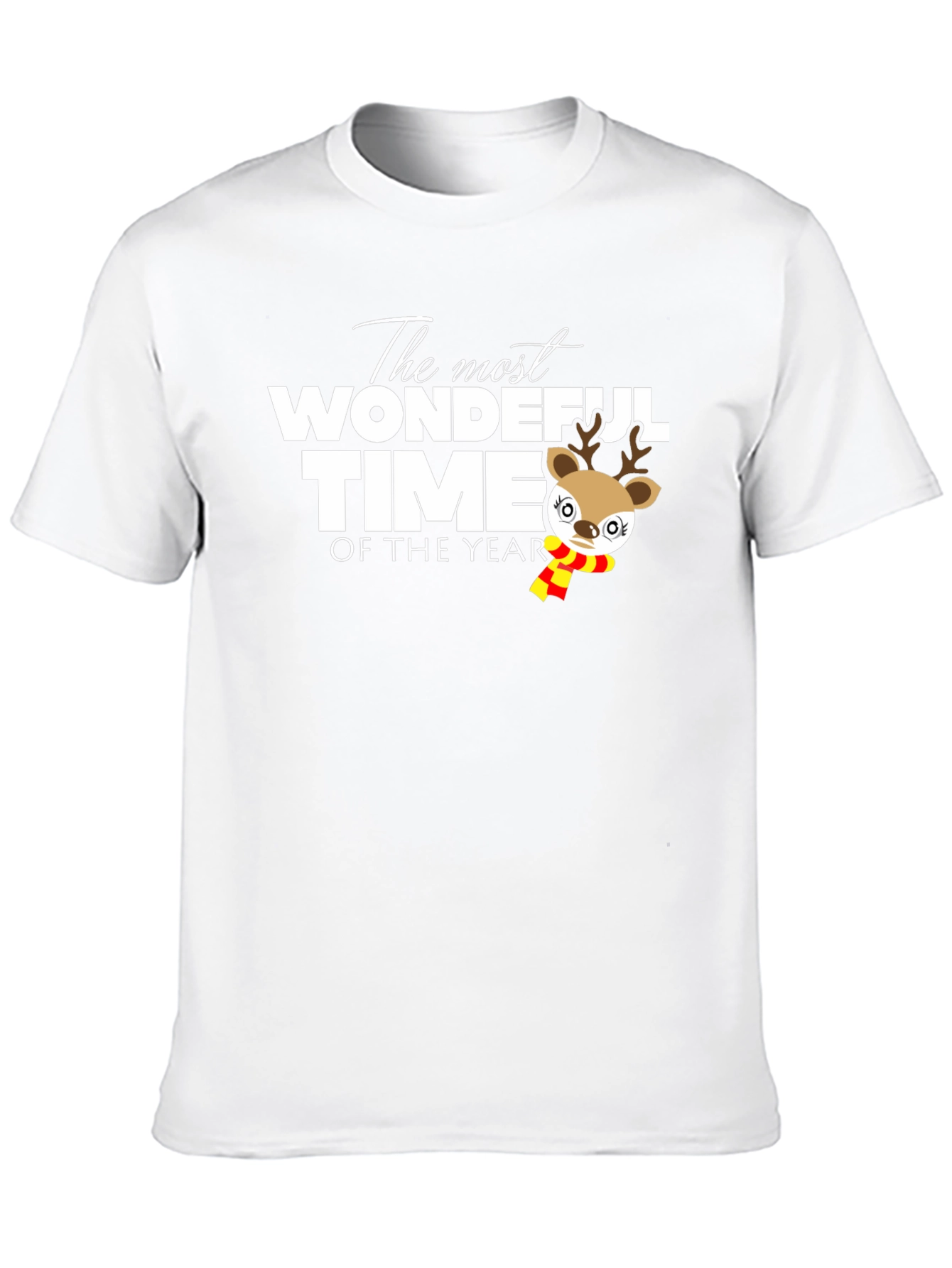 Festive Christmas Reindeer T-Shirt