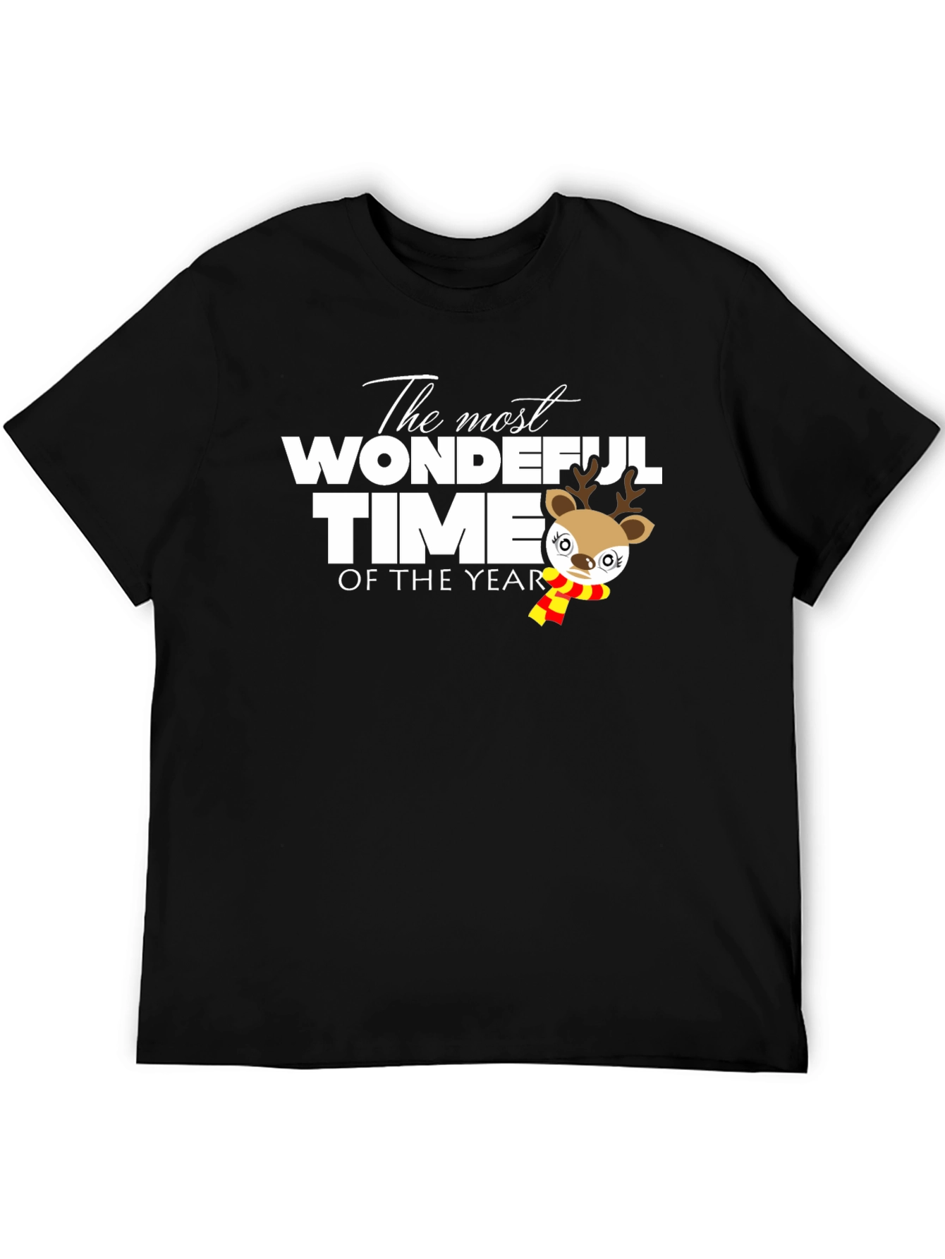 Festive Christmas Reindeer T-Shirt