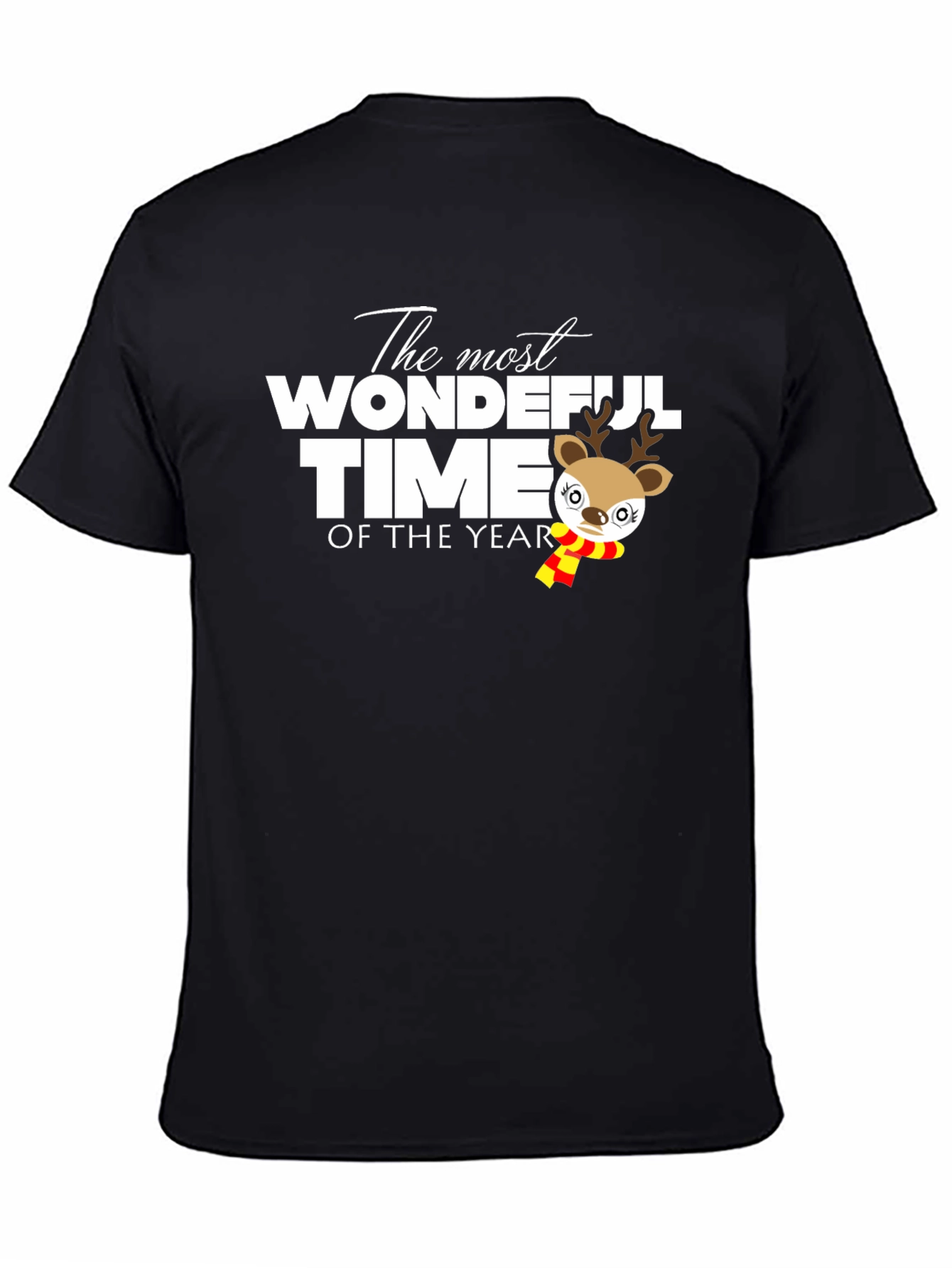 Festive Christmas Reindeer T-Shirt