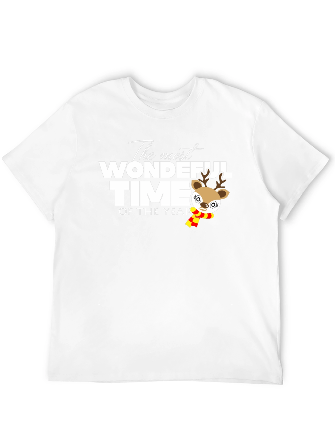 Festive Christmas Reindeer T-Shirt