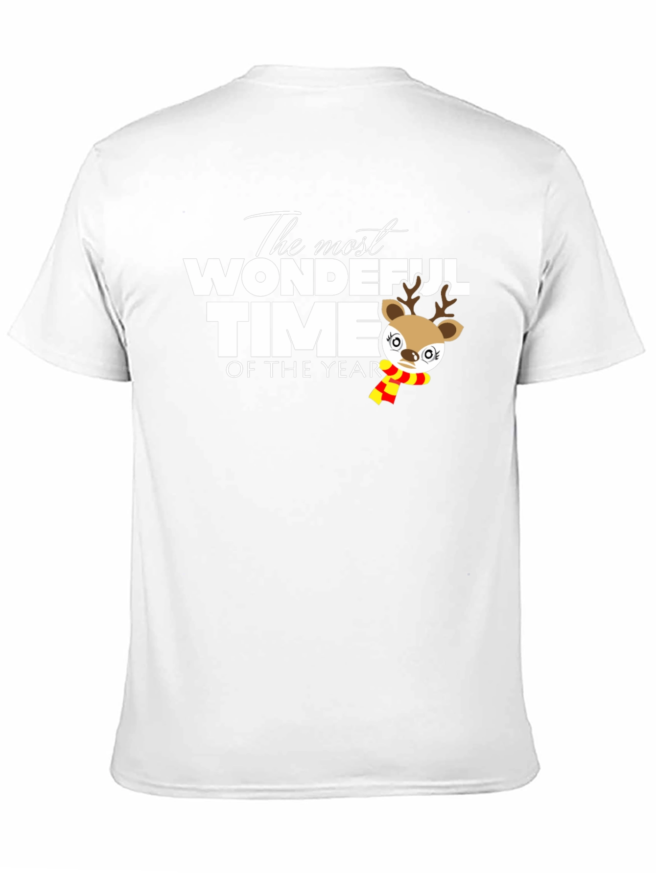 Festive Christmas Reindeer T-Shirt