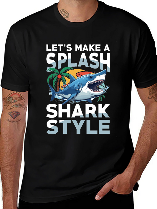 Shark Style T-Shirt - Make a Splash!