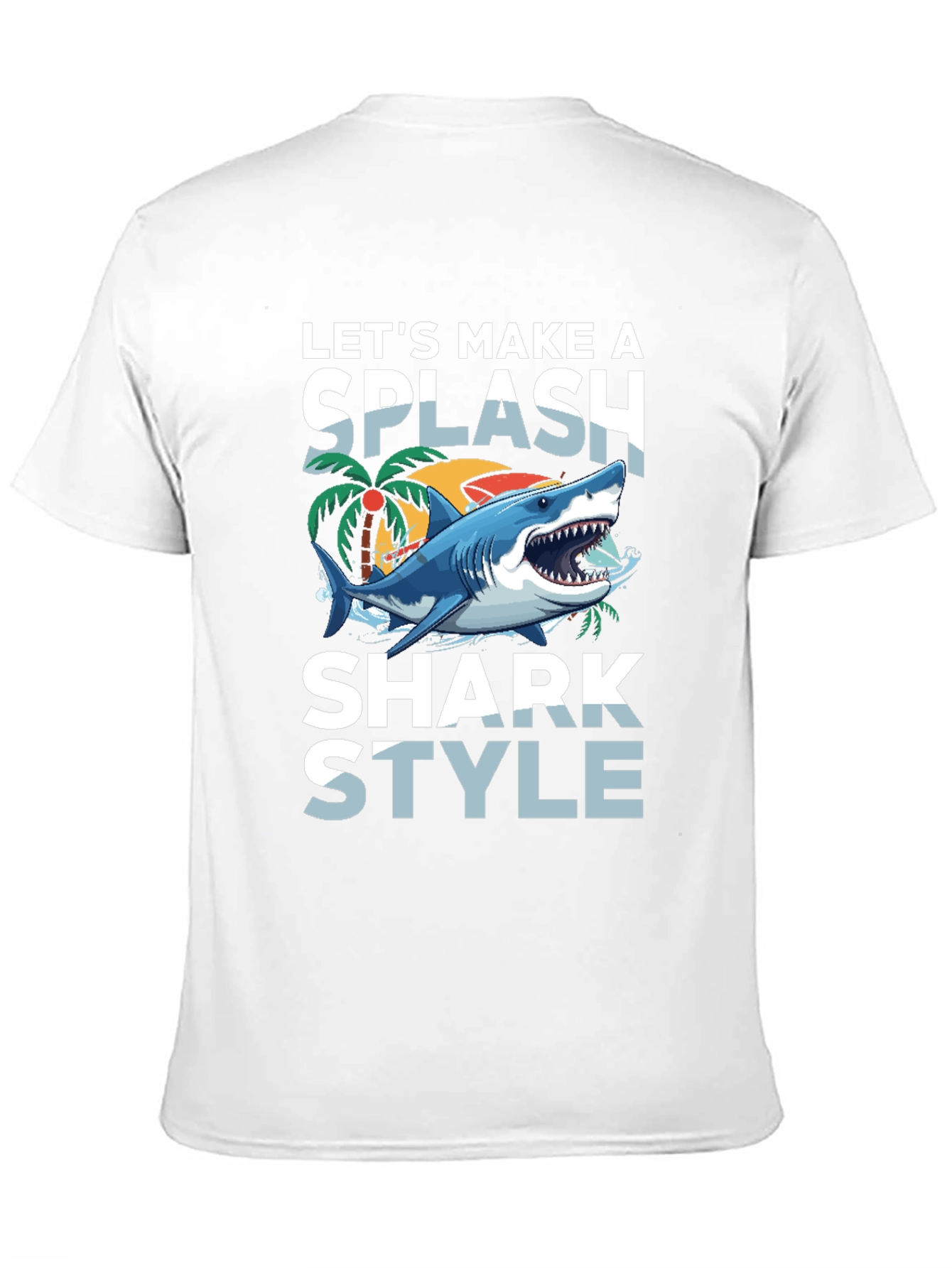 Shark Style T-Shirt - Make a Splash!