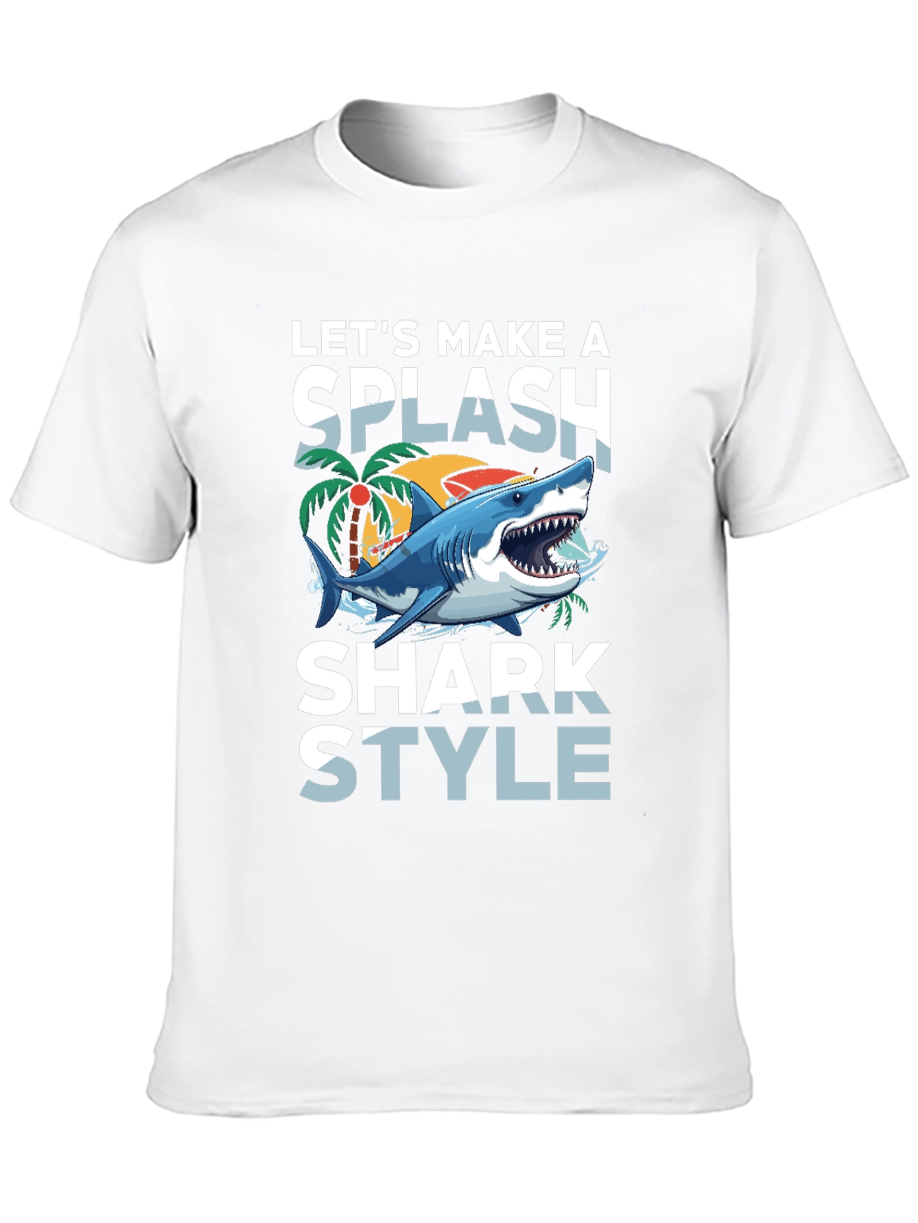 Shark Style T-Shirt - Make a Splash!