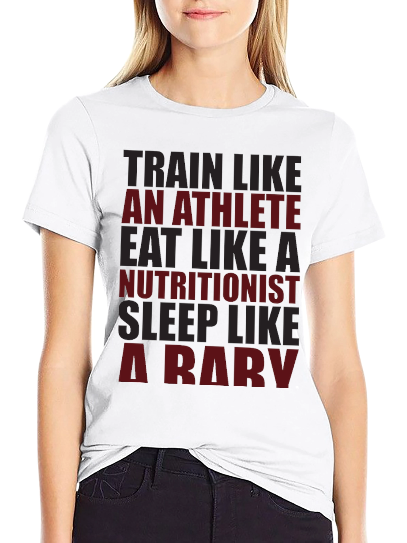 Train Like an Athlete Graphic Tee