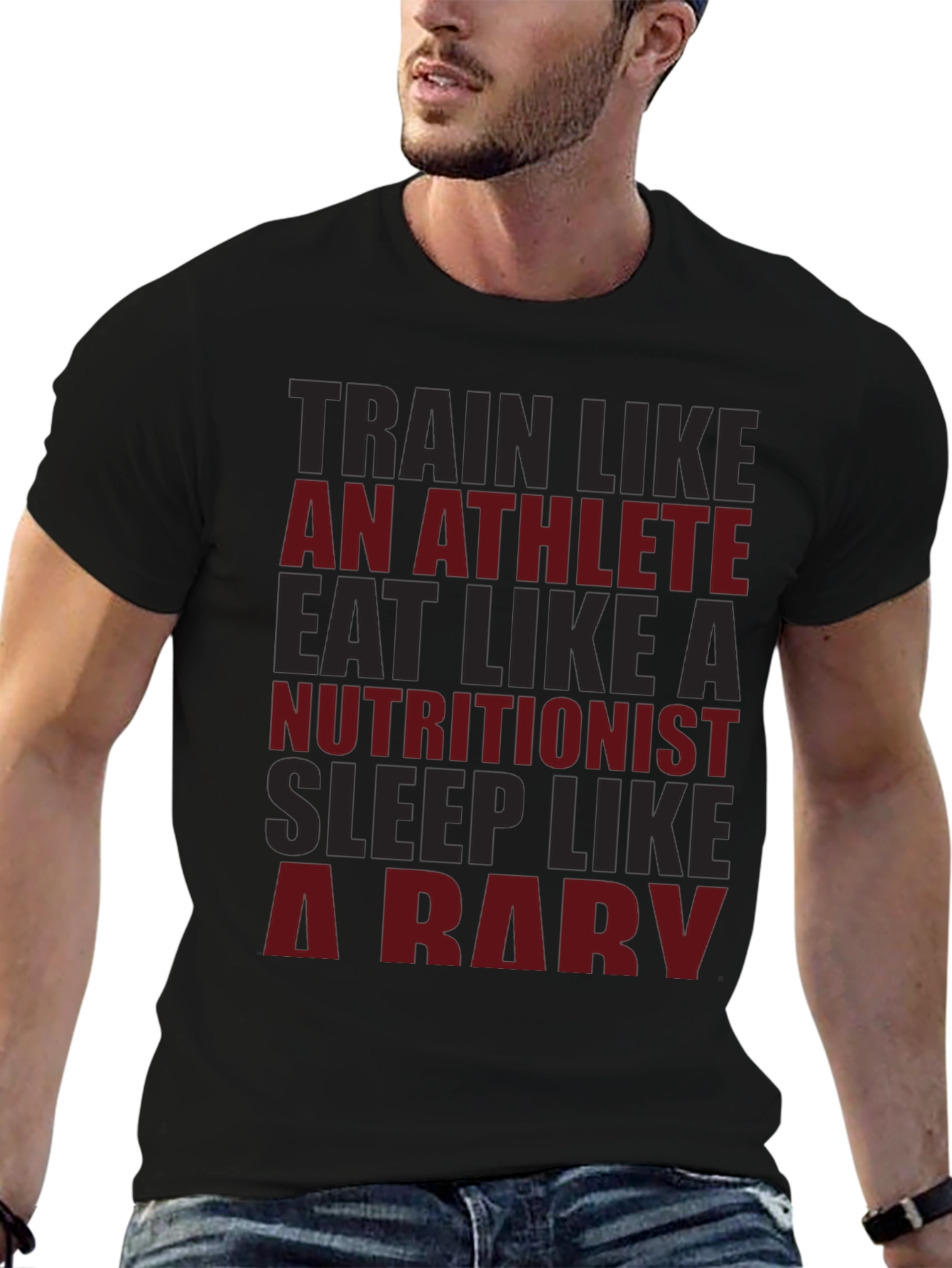 Train Like an Athlete Graphic Tee