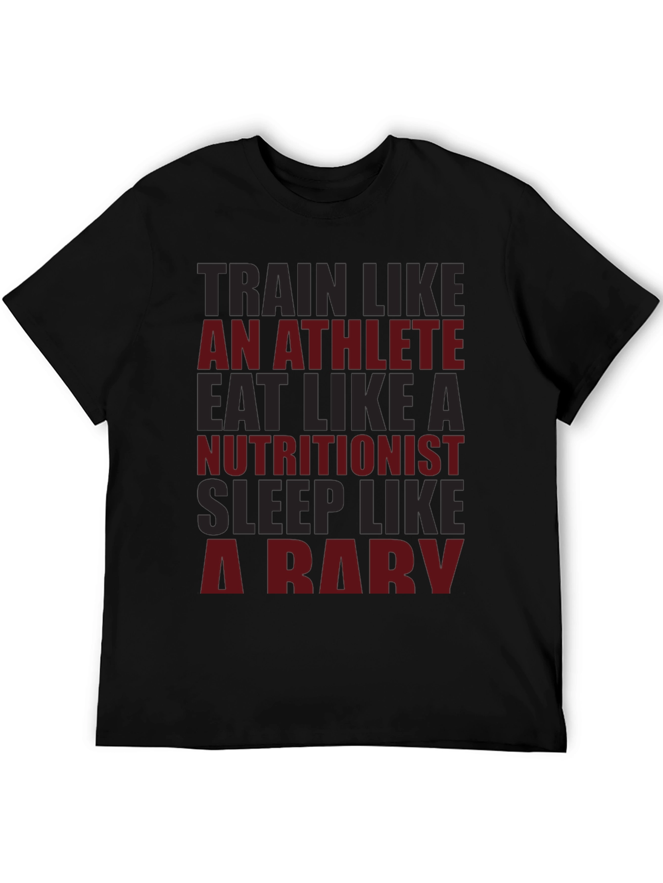 Train Like an Athlete Graphic Tee