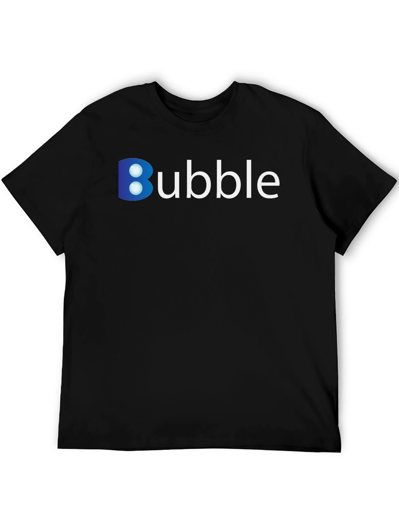 Bubble Logo Graphic Tee - Modern Casual Wear