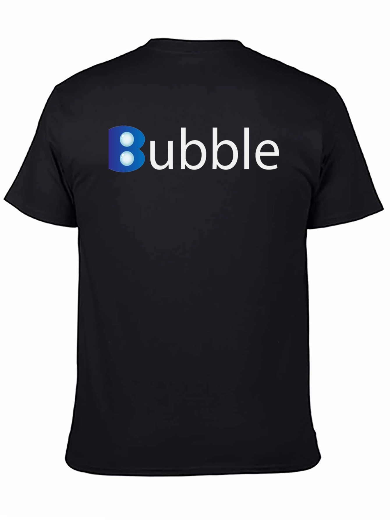 Bubble Logo Graphic Tee - Modern Casual Wear