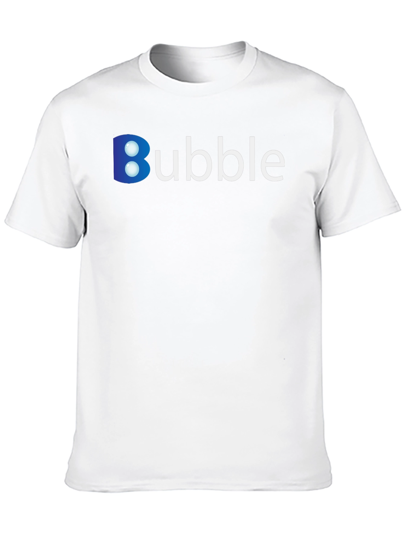 Bubble Logo Graphic Tee - Modern Casual Wear