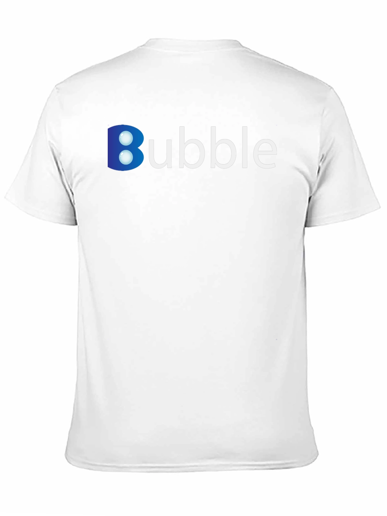 Bubble Logo Graphic Tee - Modern Casual Wear