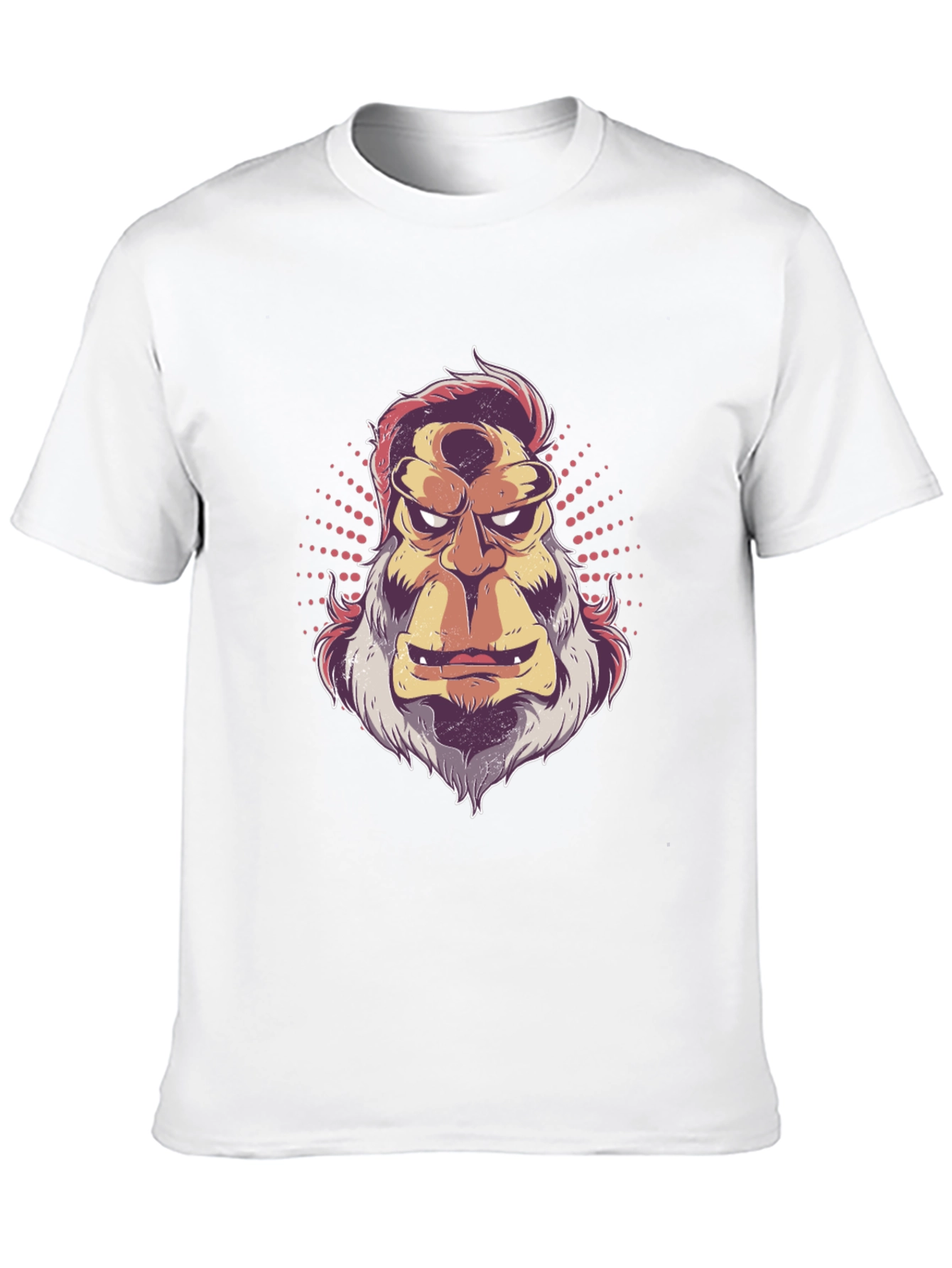 Retro Bigfoot Graphic Tee - Mens Black T-Shirt