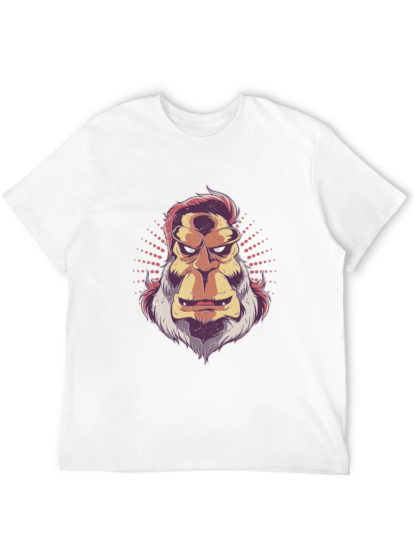 Retro Bigfoot Graphic Tee - Mens Black T-Shirt