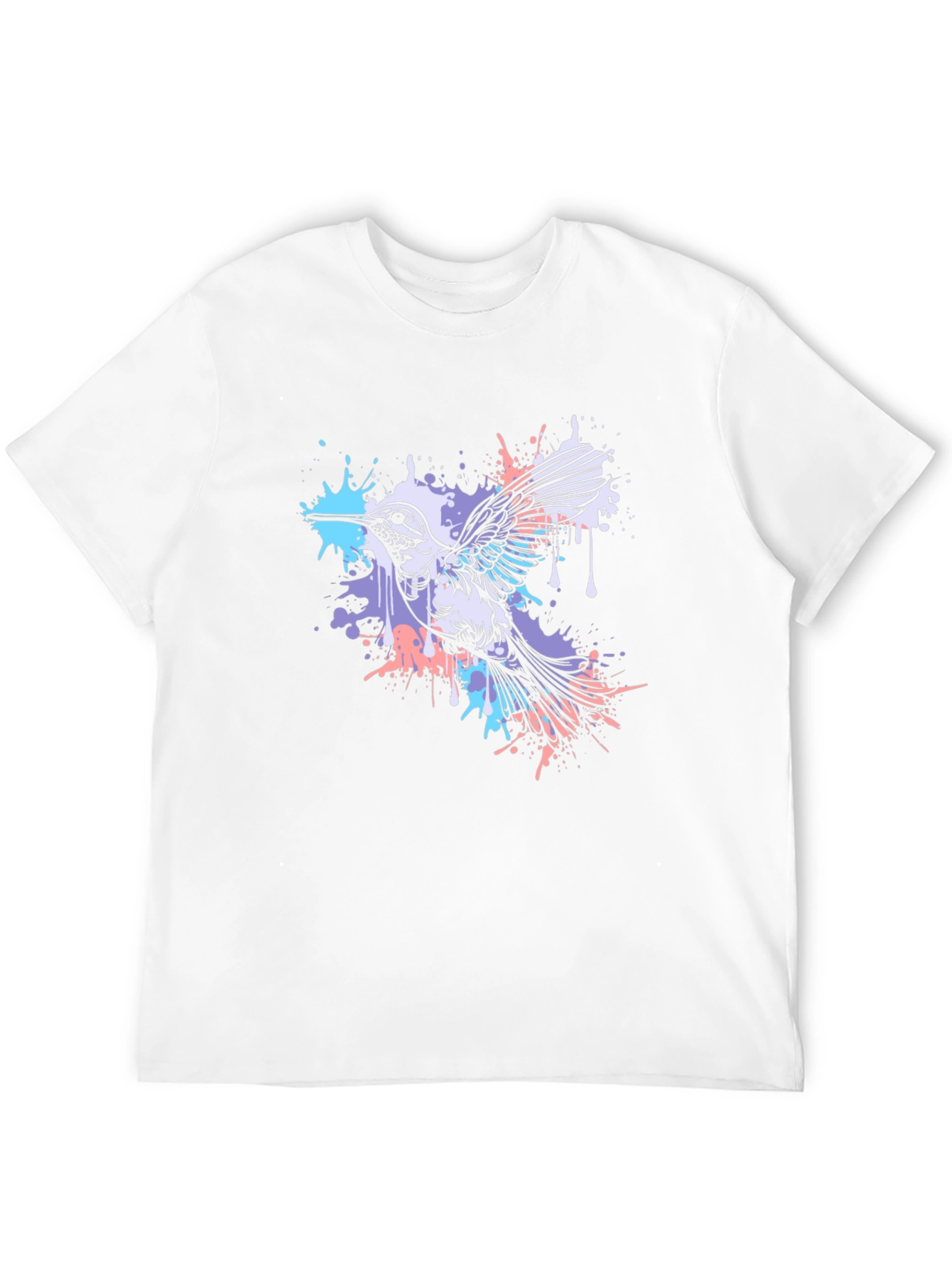 Hummingbird Graphic T-Shirt - Black