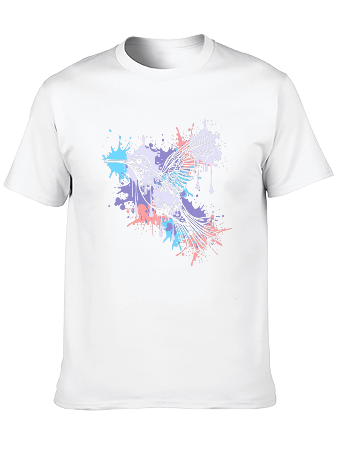 Hummingbird Graphic T-Shirt - Black