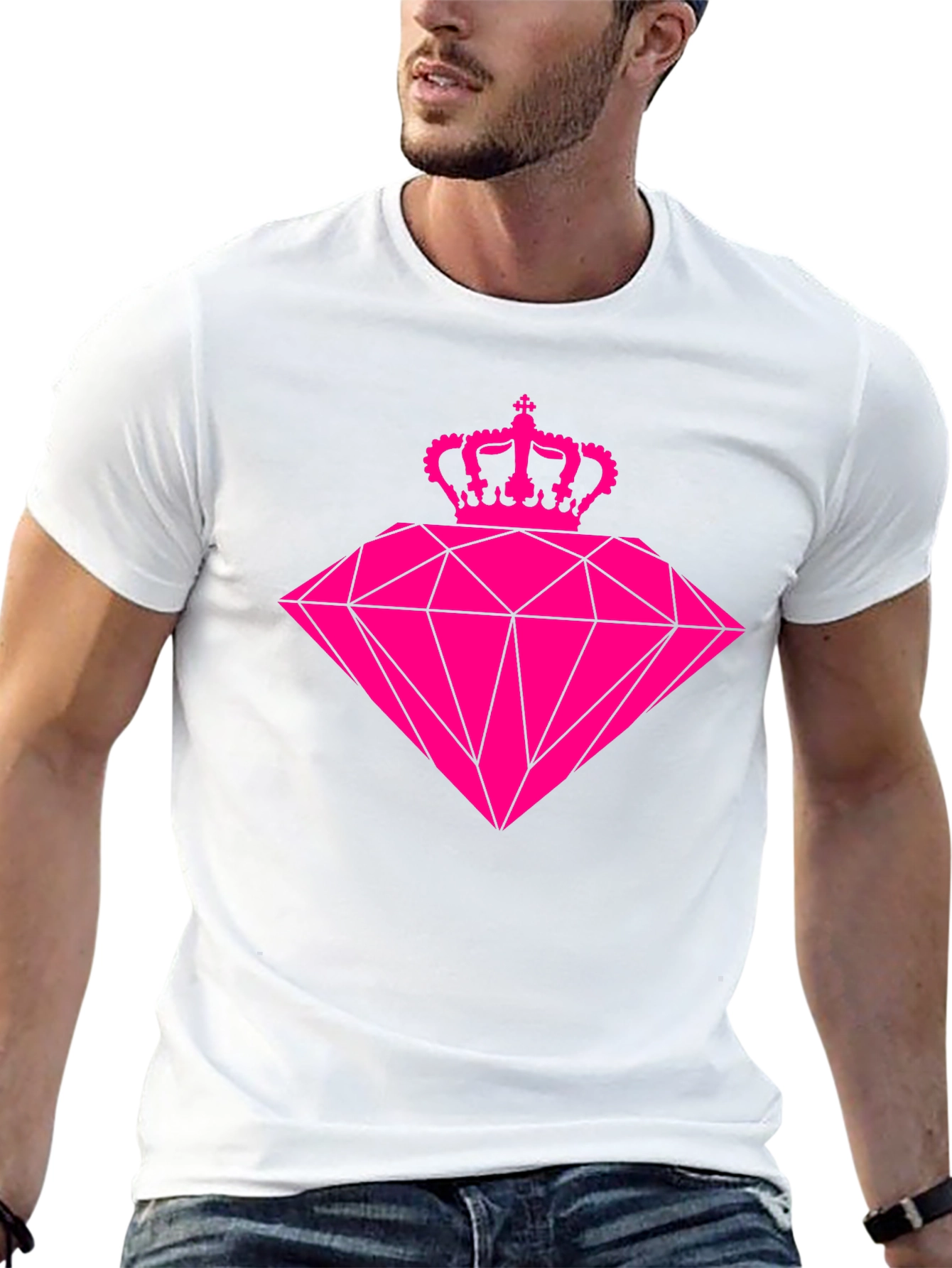 Diamond Crown Graphic T-Shirt